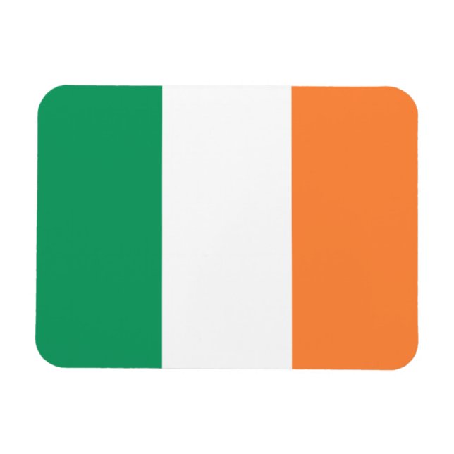 Irische Flagge Magnet (Horizontal)