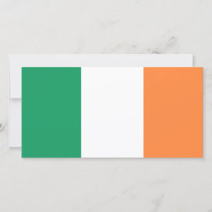 Irische Flagge (Republik Irland) (ROI) (Eire) Karte