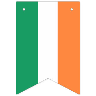 Irische Flagge, Spaß-Party-Flaggen-Fahne Wimpelkette