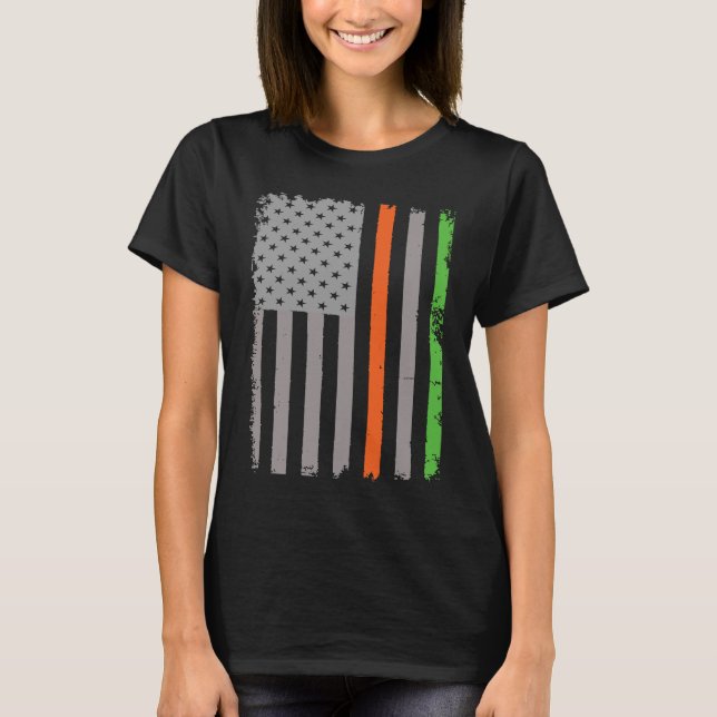 Irische Flagge T-Shirt (Vorderseite)