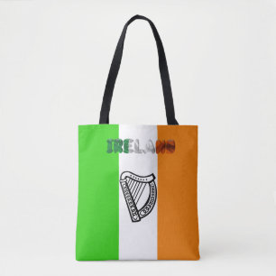 Irische Flagge Tasche