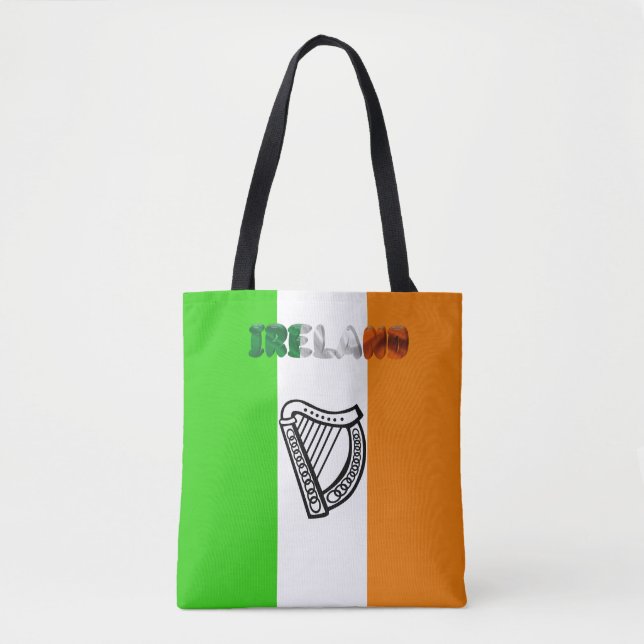 Irische Flagge Tasche (Vorderseite)