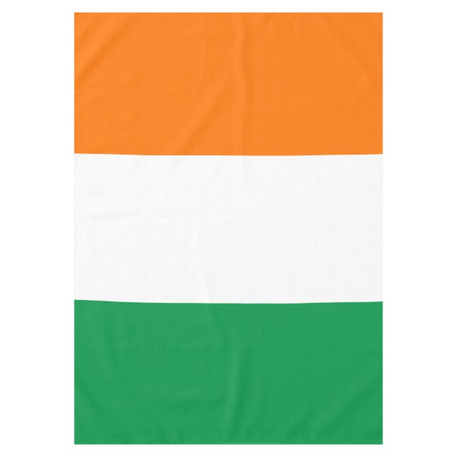 irische Flagge Tischdecke (Vorderseite)