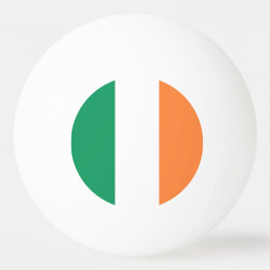 Irische Flagge Tischtennisball