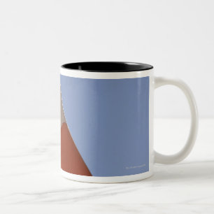 Irische Flagge Zweifarbige Tasse