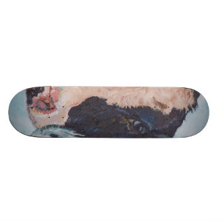 Irische friesische Kuh Skateboard