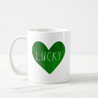 Irische glückliche Herz-Tasse Rae Dunn inspiriert Kaffeetasse