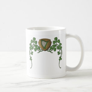 Irische Harfe Kaffeetasse