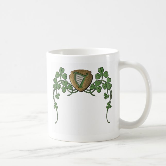 Irische Harfe Kaffeetasse (Rechts)