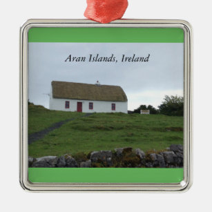 Irische Hütten-Verzierung Aran Inseln Irland Silbernes Ornament