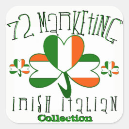 irische italienische Aufkleber 72marketing