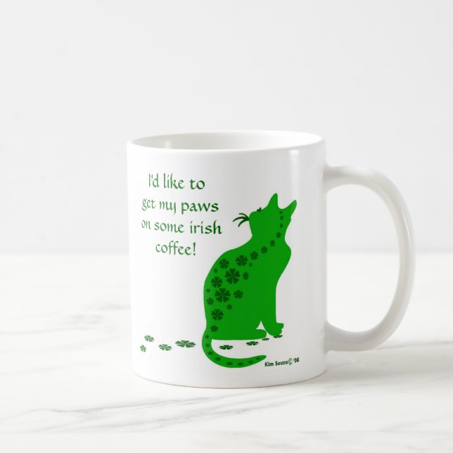 Irische Kaffee-Tasse Kaffeetasse (Rechts)