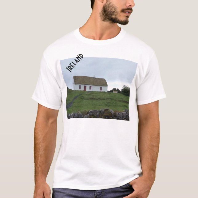 Irische Landschaft in Irland-Shirt T-Shirt (Vorderseite)