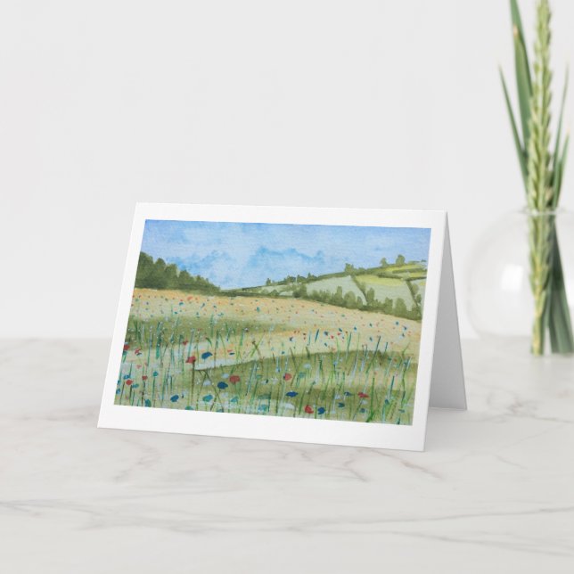 Irische Landschaft Karte (Vorderseite)