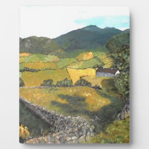 Irische Landschaft Mountains of Mourne Irland Plak Fotoplatte