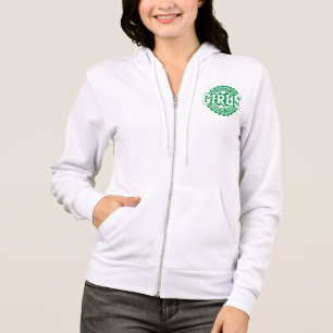 Irische Mädchen, die Team-Flaschenkapsel trinken Hoodie