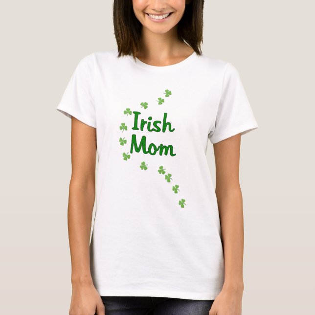 Irische Mama T-Shirt (Vorderseite)