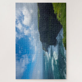 Irische Ozeanklippen-Jigsaw-Puzzle