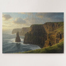 Irische Ozeanklippen-Jigsaw-Puzzle