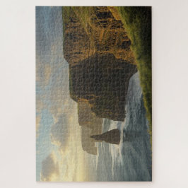 Irische Ozeanklippen-Jigsaw-Puzzle