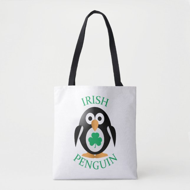 Irische Pinguine Tasche (Vorderseite)
