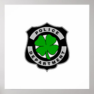 Irische Polizeibeamte Poster