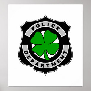 Irische Polizeibeamten Poster
