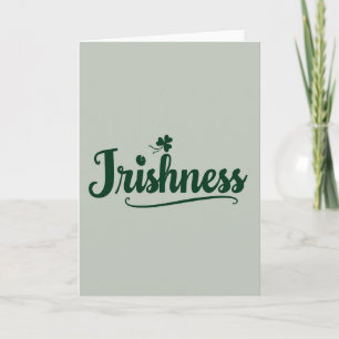 Irische Pride-Grafikkarte Karte