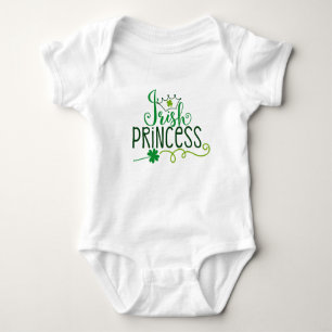 Irische Prinzessin   St. Patrick's Day Baby Strampler