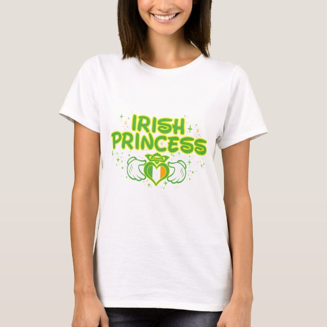 Irische Prinzessin T-Shirt (Vorderseite)