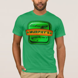 Irische Pub individuell anpassbar T-Shirt