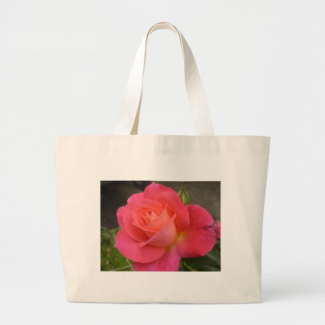 Irische Rose Jumbo Stoffbeutel (Vorne)