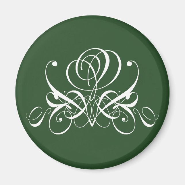 Irische Rose Magnet (Vorne)