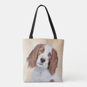 Irische Rot- und Weiß-Farbgebung - Originale Kunst Tasche