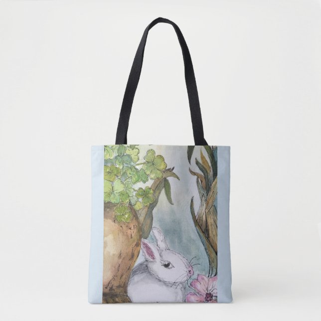 Irische Segen-Tasche Tasche (Vorderseite)