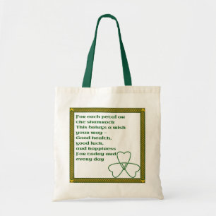 Irische Segen-Tasche Tragetasche