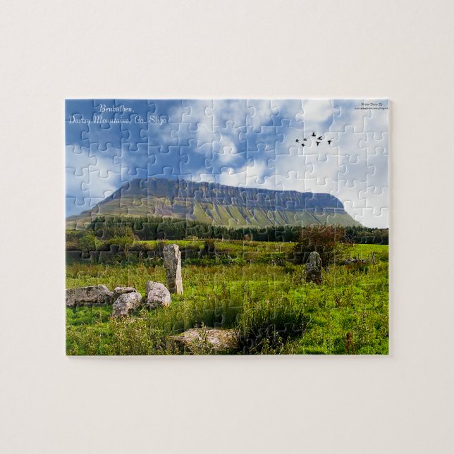 Irische Sehenswürdigkeit Foto-Puzzle-mit-Geschenk- (Horizontal)