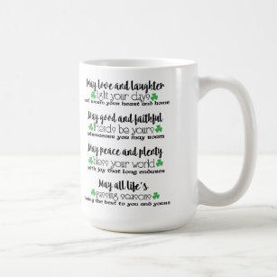 Irische Sprichwort-Tasse Kaffeetasse