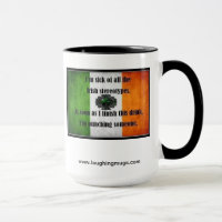 Irische stereotype Tasse