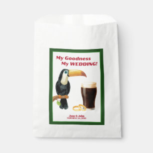 Irische Stout Brautparty-/Hochzeitsgunstbeutel Geschenktütchen