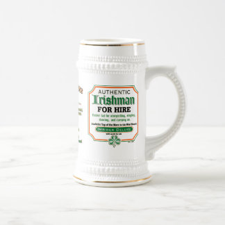 Irische trinkende Tasse