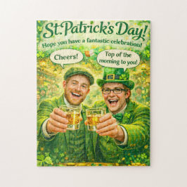 Irische Trinksprüche zum St. Patrick's Day Puzzle
