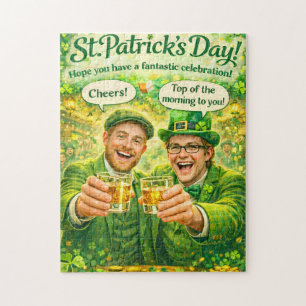 Irische Trinksprüche zum St. Patrick's Day Puzzle
