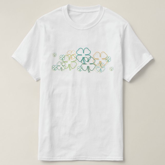 irische Unschärfe T-Shirt (Design vorne)