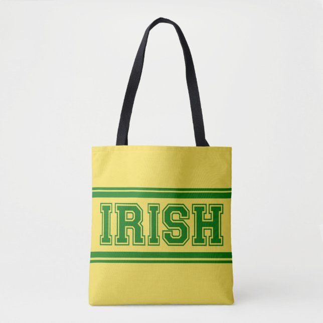 Irische Vintage Vielfalt Tasche (Vorderseite)