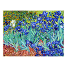Irische von Vincent Van Gogh lebendige Malerei Blu