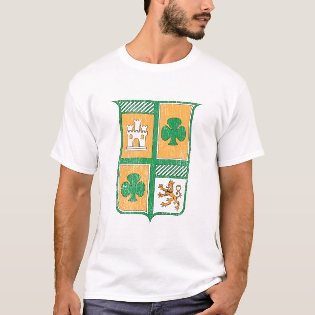 Irische Wappenkunde T-Shirt (Vorderseite)
