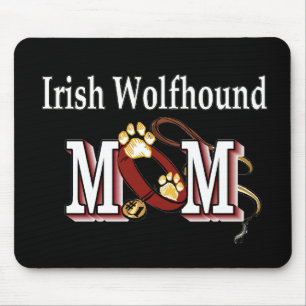 irische Wolfhund-Mama-Geschenke Mousepad