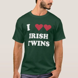IRISCHE ZWILLINGE "DES HERZ-I" T-Shirt