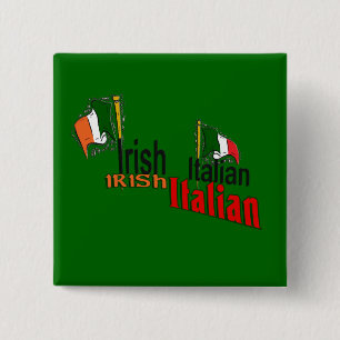 IRISCHEN ITALIENER-ST PATRICK TAG BUTTON
